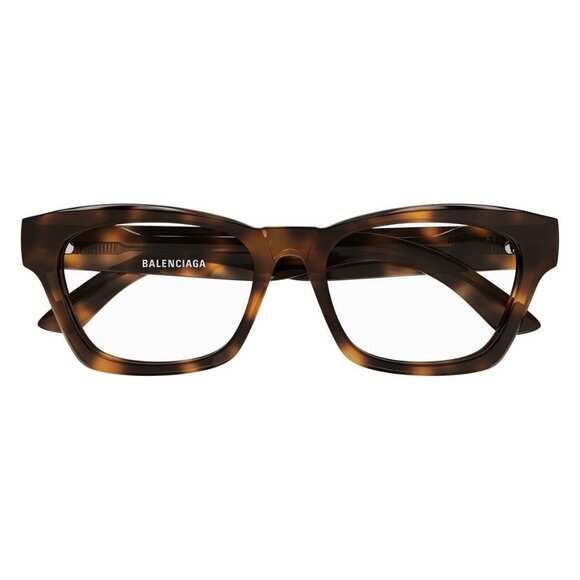 New Authentic  BALENCIAGA Everyday Havana Square BB0242O 006 Glasses Women - Picture 2 of 4